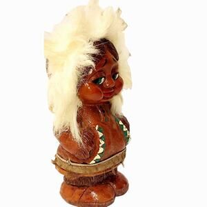 Vintage Eskimo H.P. Naber Dolls From Homer, Alaska Collector's